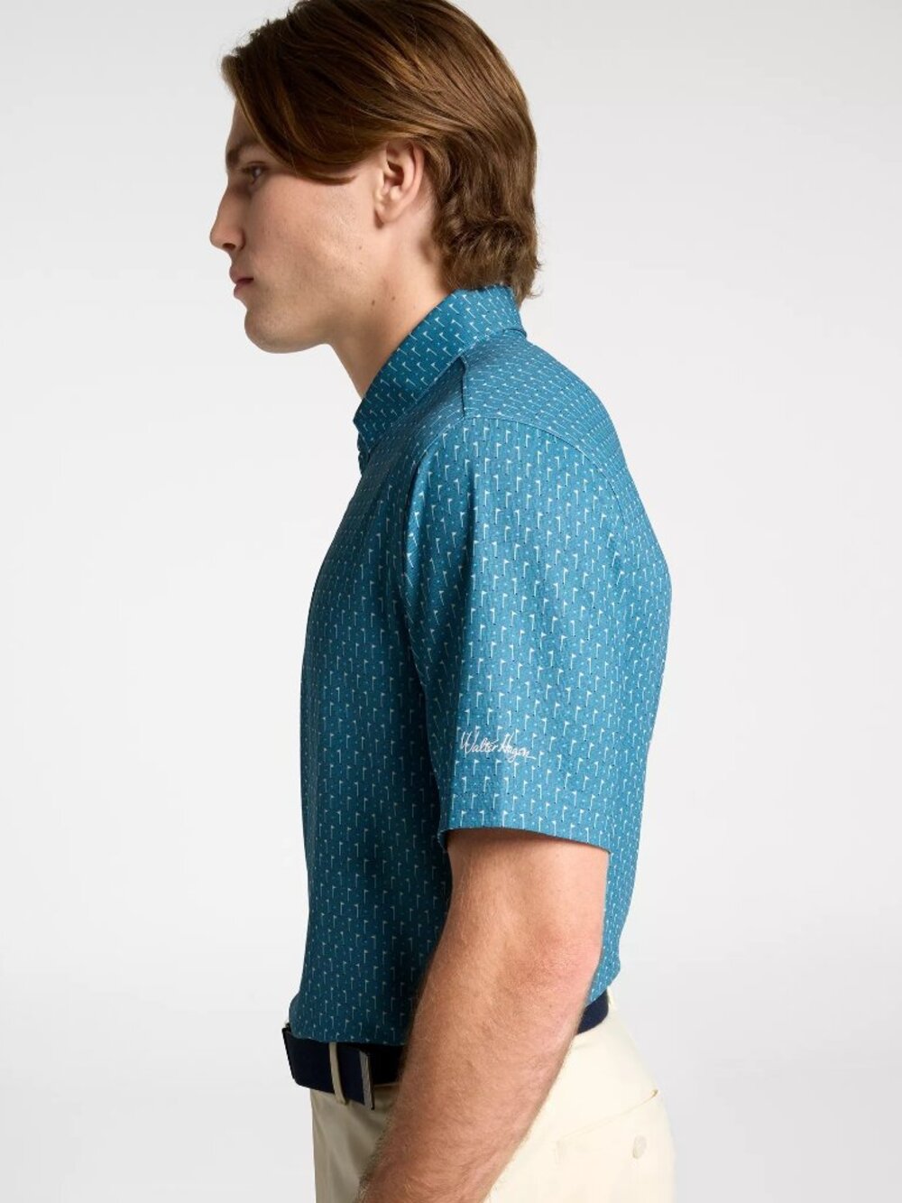 Walter Hagen Men's Performance 11 Novelty Print Golf Polo - Picture 4 of 6